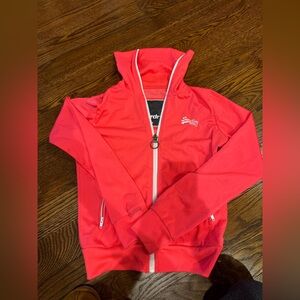 Superdry Women's Vibrant Pink Zip Up Jacket